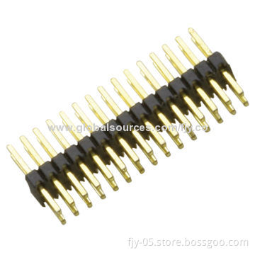 1.27mm Pin Header, Dual Row Straight